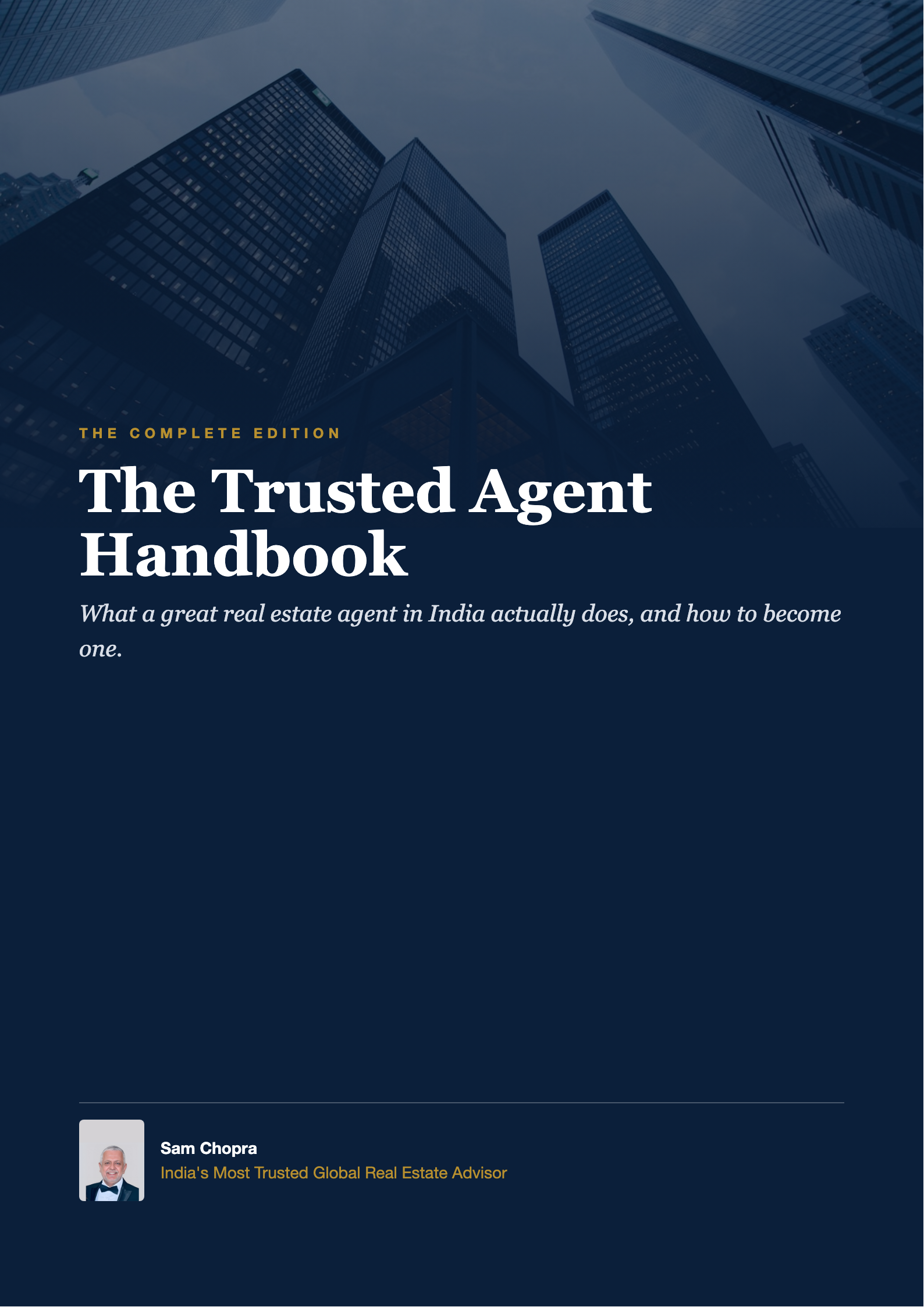 The Trusted Agent Handbook cover